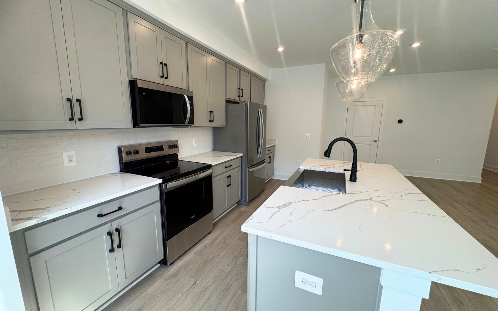 Amber Kitchen built by Brookfield Residential at Cascades within Embrey Mill