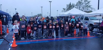 Runners at the Halloween 5K
