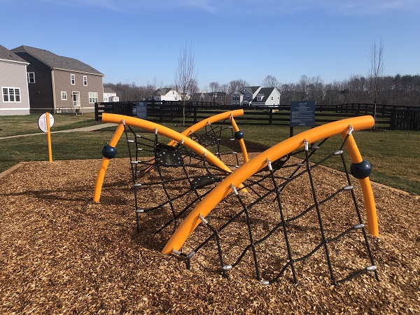 Playground area in Embrey Mill