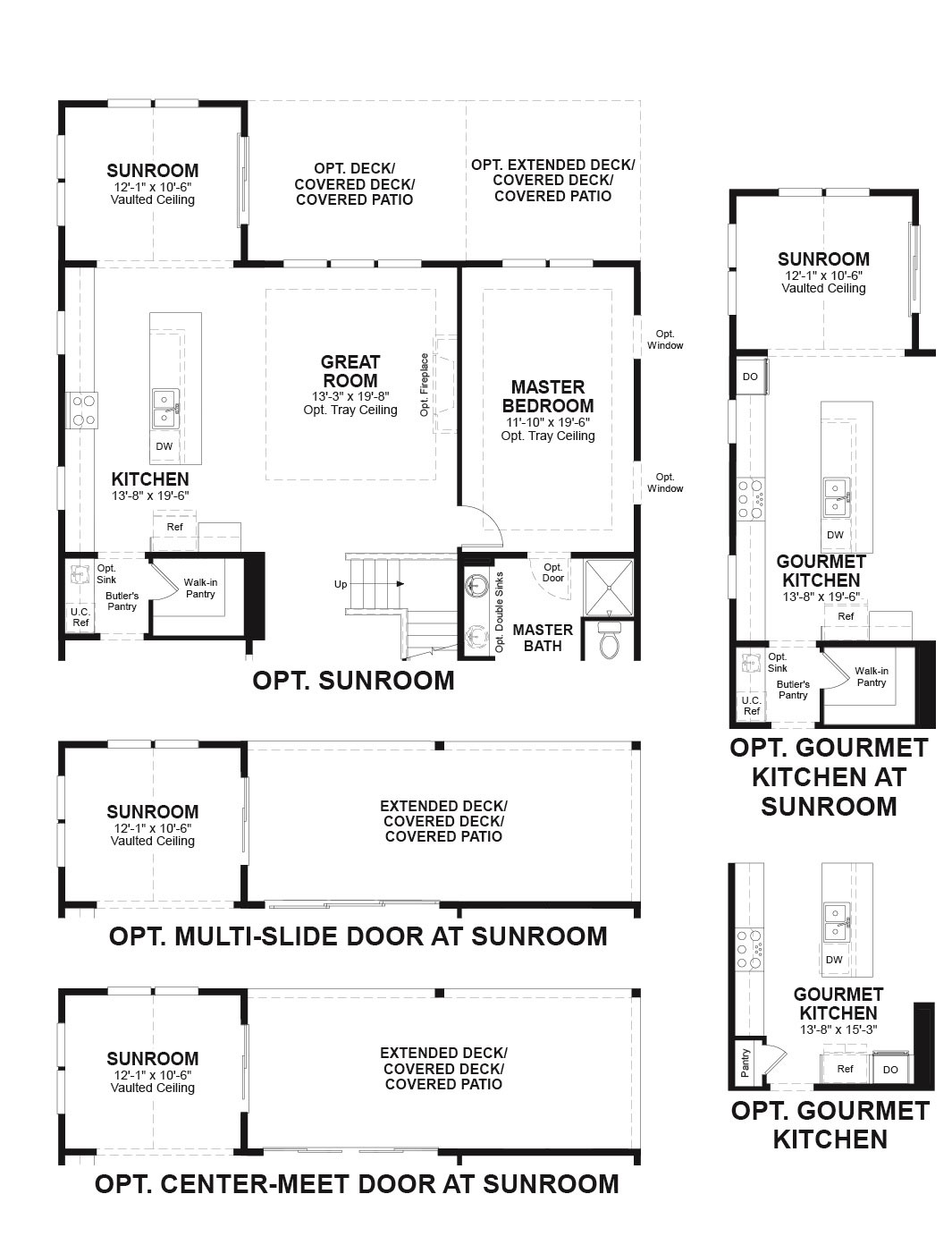 Main floorplan Avery model