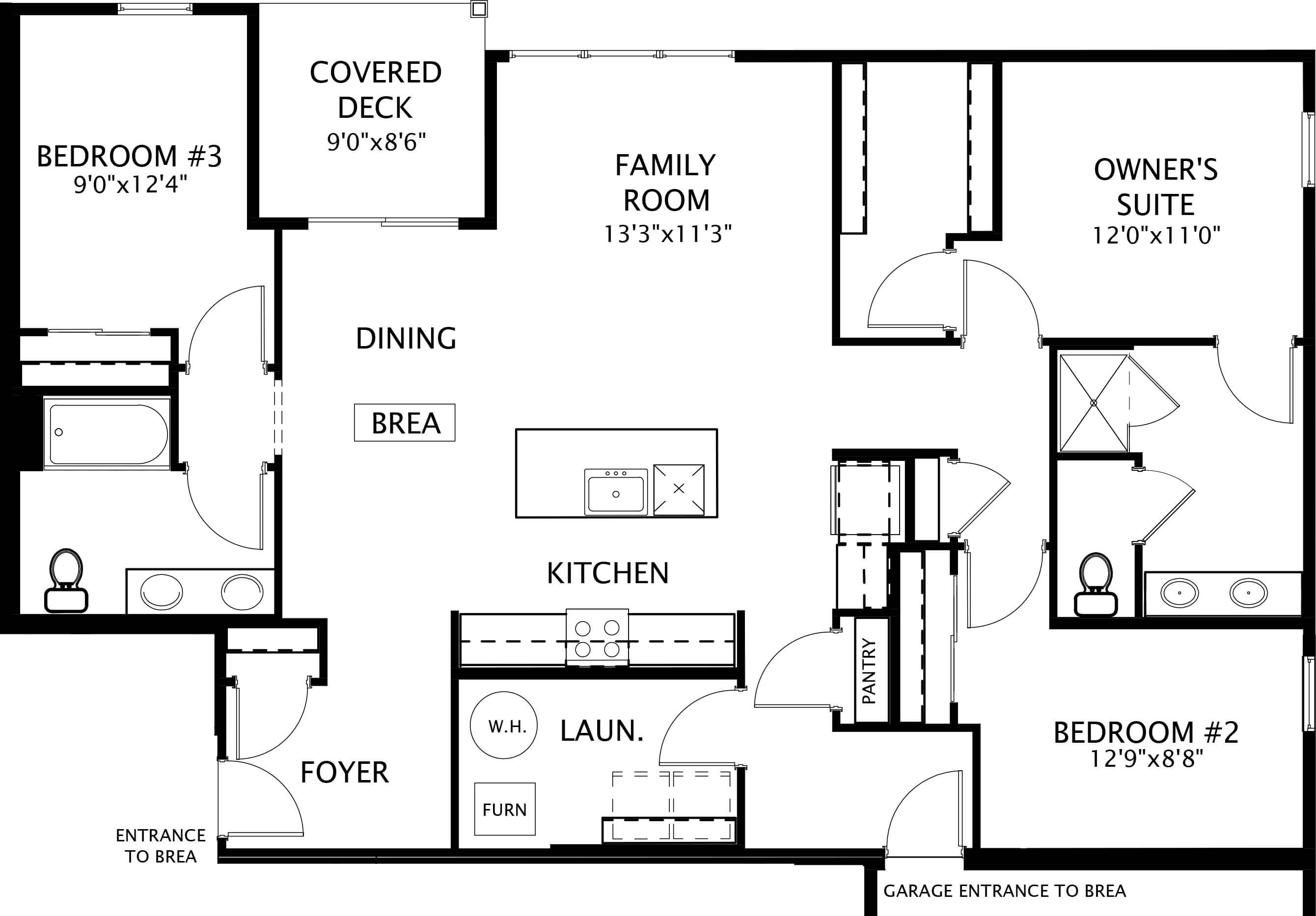 Brea floorplan