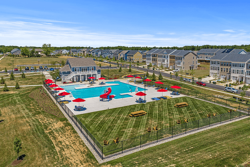 Knight Meeting House & Pool in Embrey Mill