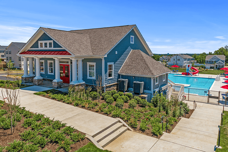Knight Meeting House & Pool in Embrey Mill
