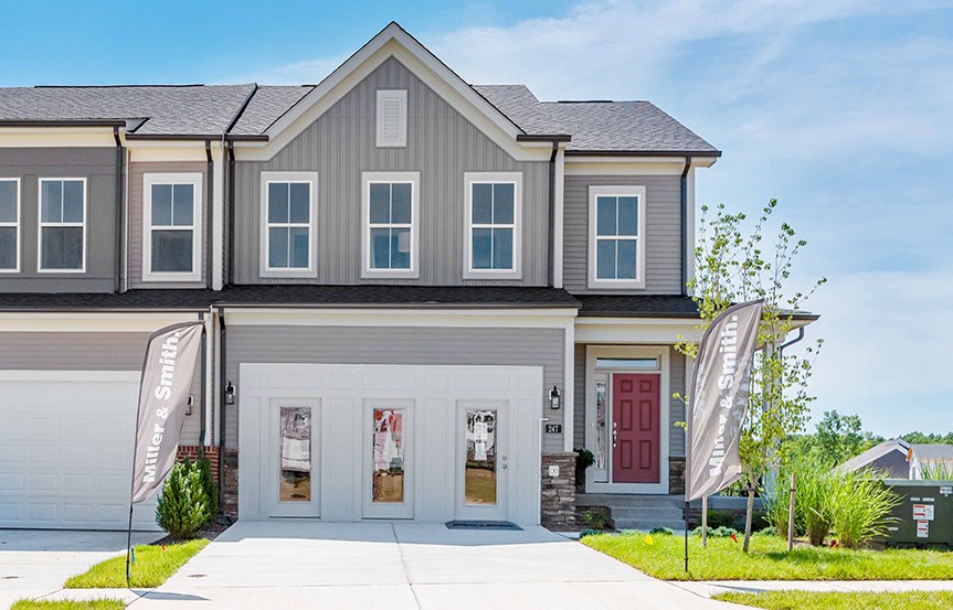 Rainier Townhome with Walkout Basement in Cascades at Embrey Mill, Stafford, Virginia