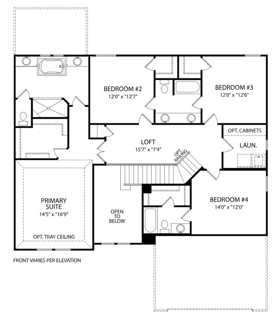 Rowan Second Level Floorplan