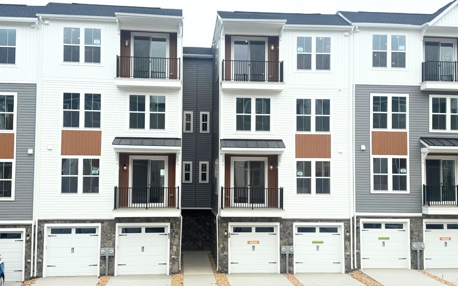 Amber exterior built by Brookfield Residential at Cascades within Embrey Mill